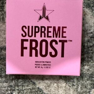 Jeffree Star Frozen Peach Highlighter in Pink and Gold